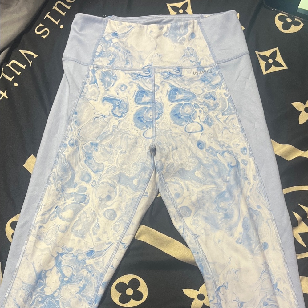 Blue Marble Women's Leggings